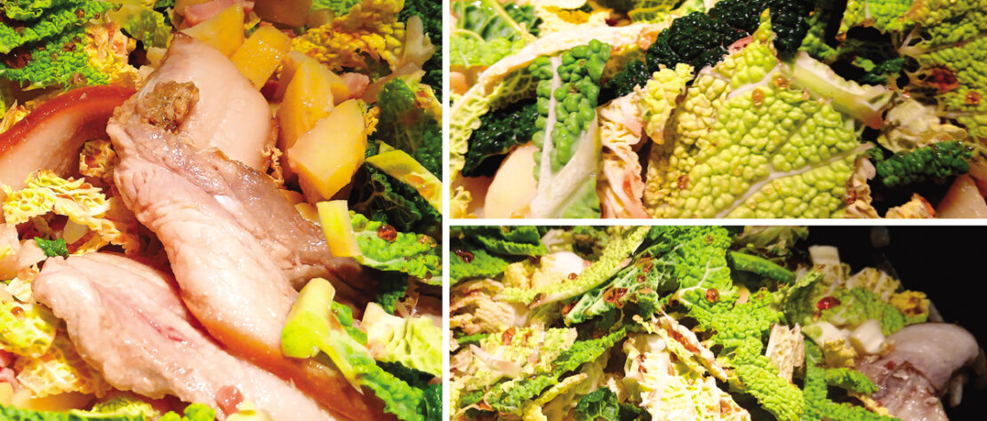 chou aux lards ardennais