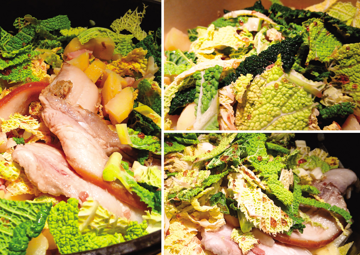 chou aux lards ardennais